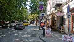 Stare miasto w Tbilisi. Ulica Leselidze.