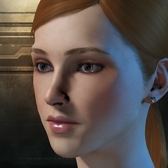 Eve Online character portrait girl 4
