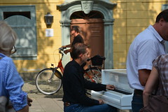 Strassenmusik in Weimar