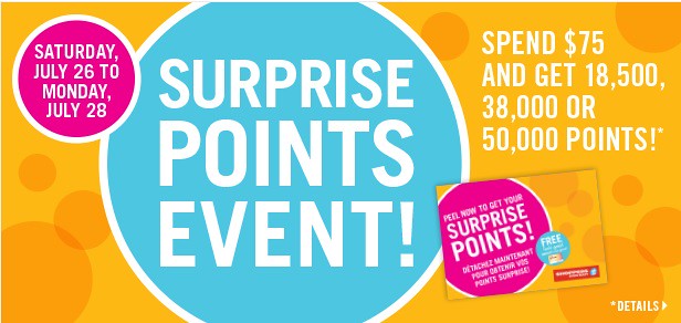 Shopper’s Drug Mart Surprise Bonus Points Event – Savvy Buck
