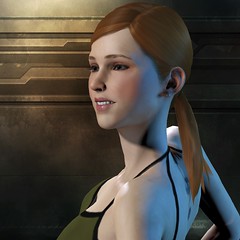 Eve Online character portrait girl 2