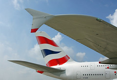IAD 10/2/14 British Airways Inaugural A380 Flight