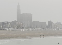 Brouillard sur Le Havre