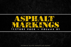 Asphalt markings texture packs