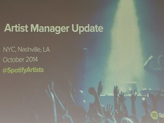 Spotify Artist Manager Conference by Guzilla