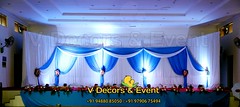 Reception Decorations in Anthoniyar Mahal Pondicherry