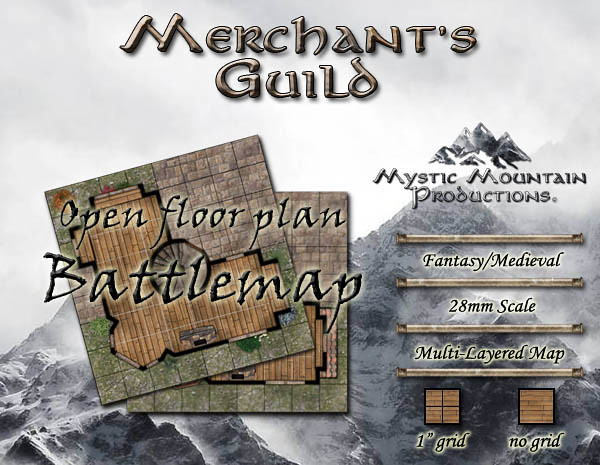 Battlemap - Merchant's Guild