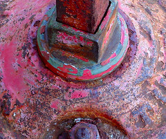 rusted antique utility street find