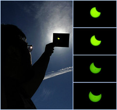 Partial Solar Eclipse Viewed From San Jose, CA! (10-23-2014)