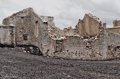Viejas casas en ruina