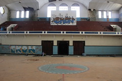 Abandoned Chicago Catholic School Gymnasium