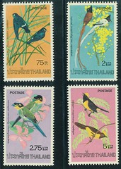鸟类邮票 Bird stamps