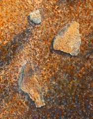 Stones on Rust