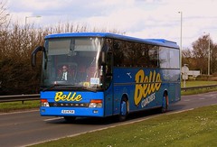 Lowestoft based Belle Coaches Setra OJI 4754