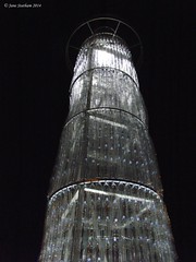 A Plastic Bottle Lighthouse - Lannion 2014..