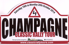 Champagne Classic Rally Tour 18/19 October 2014 <a href="http://www.classicrallytours.com" rel="nofollow">www.classicrallytours.com</a>new album