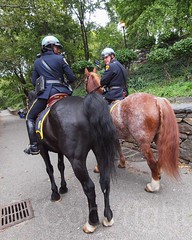 NYPD Mounted Unit, Isham Park Centennial, Inwood, New York City