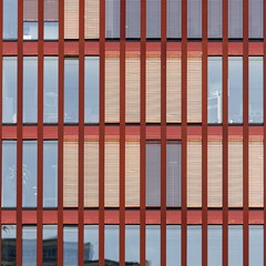 #red #facade #pattern #architecture #hafencity #hamburg #latergram