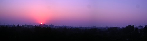 panorama sunrise cyprus chypre