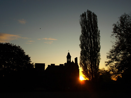 uk greatbritain morning england sun tree abbey silhouette sunrise unitedkingdom britain olympus gb rufford nottinghamshire e510 fourthirds