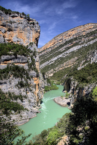 verde rio landscape spain agua huesca paisaje canyon aragon sobrarbe cañon cinca outstandingshots basajauntxo