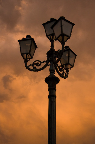 sunset tramonto colours sicily colori sicilia lampione palazzoloacreide