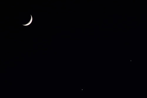 moon venus jupiter conjunction