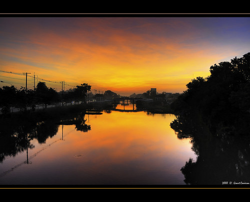 sunrise thailand dawn hdr pathumthani 7xp grantthai grantcameron digitalblendedwithoneoriginal