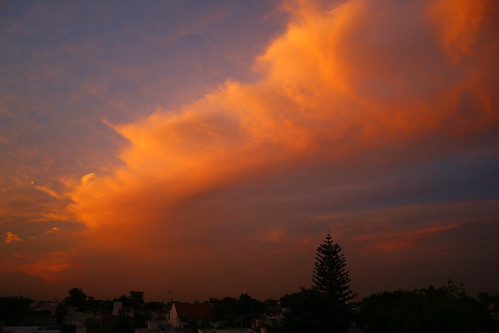 sunset red sky orange sun set clouds canon atardecer rojo cielo nubes ocaso tomd naraja xti 400d tomduca