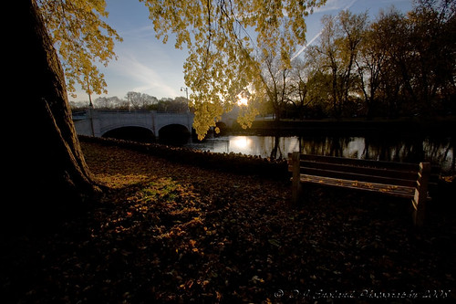 Speed River Sunrise 2008-11-02 by D J England