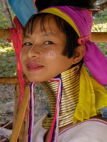 Padong "Long necked" tribe near Chiang Mai