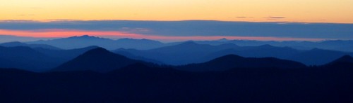 blue sunset sky mountain color clouds oregon forest foot mt east hills national hood zigzag