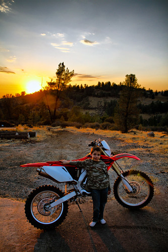 sunset sonora brother dirtbike hdr crf250x twainharte