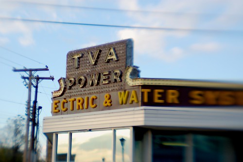 sign lensbaby typography neon power kentucky electricity lettering tva mayfield