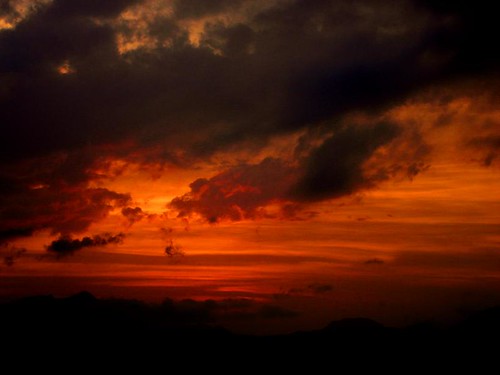 sunset mountain clouds mexico atardecer town pueblo nubes coahuila saltillo rancho montañas loslirios aplusphoto