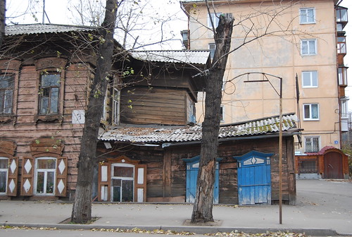 house wooden russia irkutsk