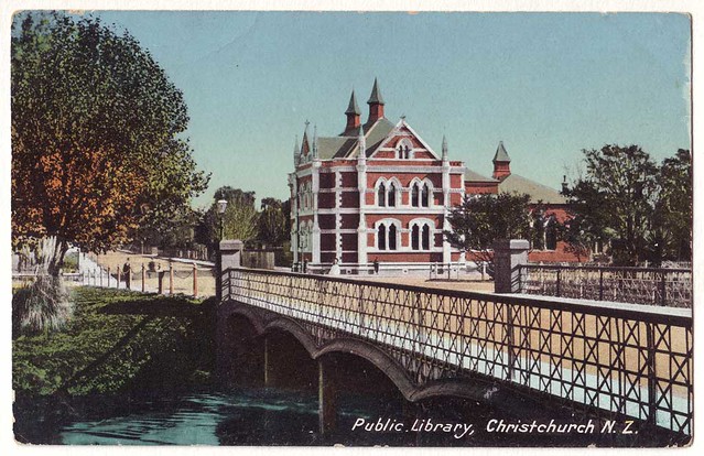 Public Library, Christchurch, N.Z.