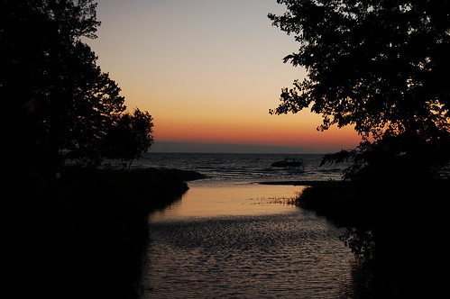 sunset ontario canada beach creek geotagged hillsboro geo:lat=43116523 geo:lon=82088814