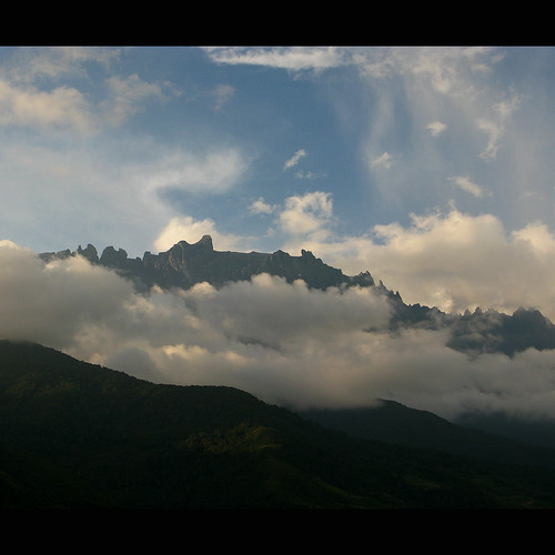 sky mountain clouds landscape mt peak east mount malaysia borneo sabah kinabalu flickrgiants
