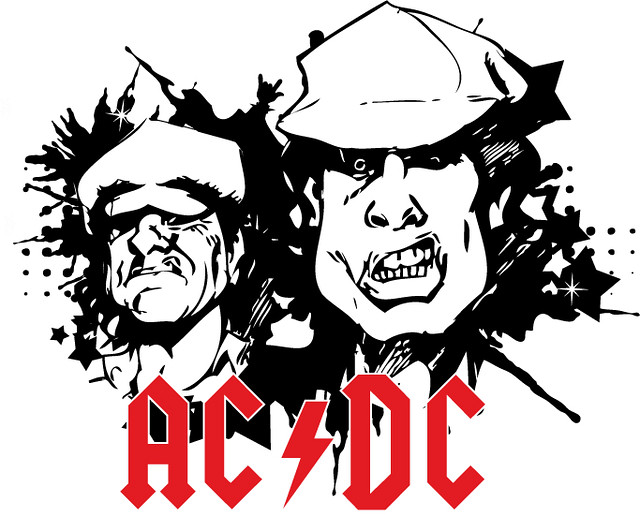 AC/DC (Stiker)