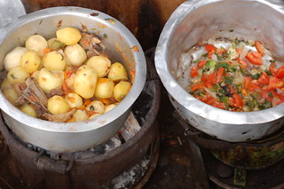 Spicy Tomato and Garlic Mopane Stew