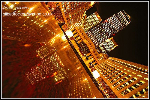 London Night - Marble reflection in perspective...
