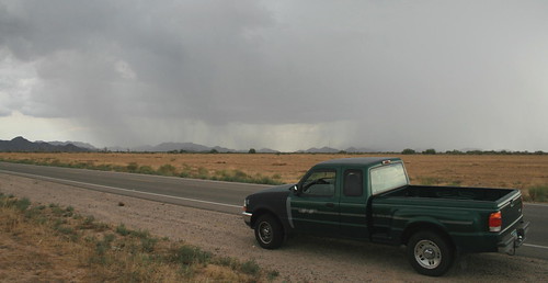 arizona clouds truck landscapes desert pickup monsoon thunderstorm rainbowvalley fordranger
