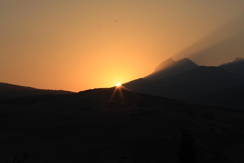 sunset mountain atardecer montaña malaga riogordo