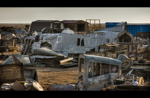 california usa desert aircraft aeroplane mojave scrapyard scrap boneyard fuselage holidaysnap