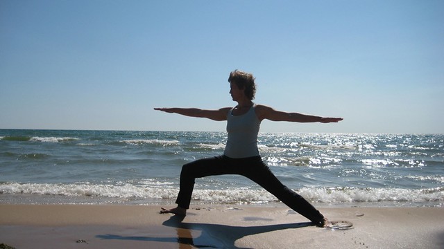 Photo:Yoga pose By:Teecycle Tim