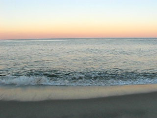 ocean sunset sky sun water jersey jerseyshore saltwater