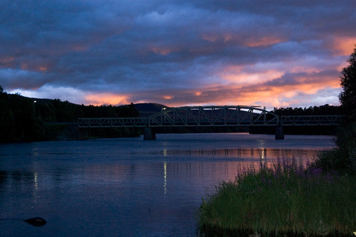 bridge sky water clouds river nikon sweden himmel älv sverige 1855mm bro vatten sveg mankell härjedalen ljusnan d40 mankellbron