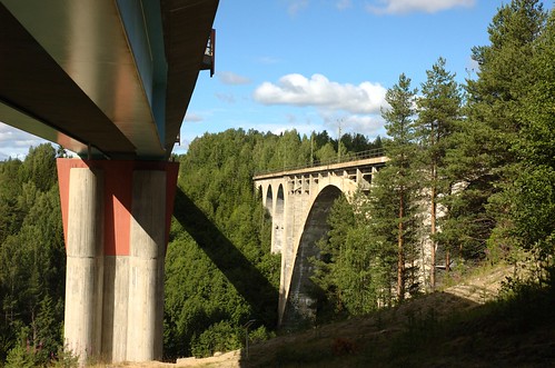 bridge sweden bro tallberg västerbotten tallbergsbroarna thetallbergbridges