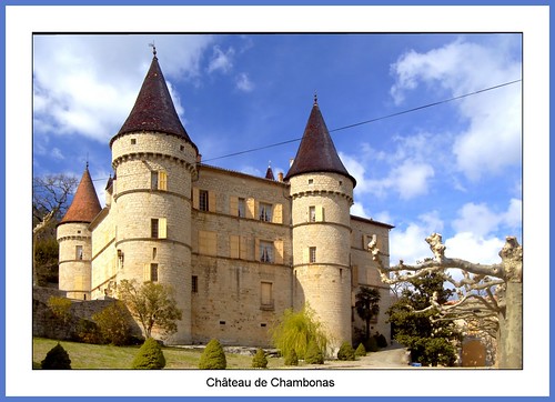 france castle schloss château ardèche chambonas